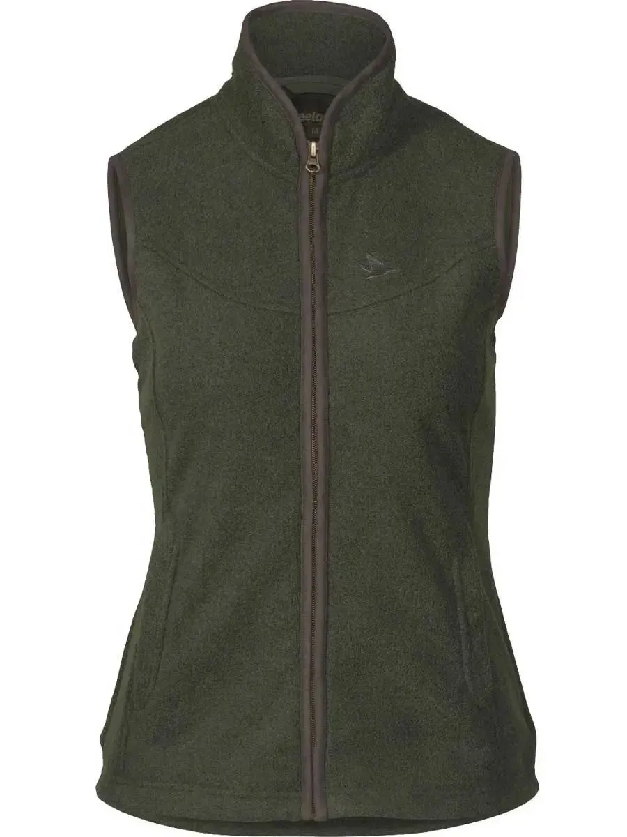 20% OFF - SEELAND Woodcock Fleece Waistcoat - Ladies - Classic Green