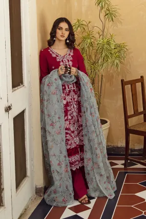 Aabyaan Meena Kumari Chikankari Lawn Eid Collection II – MAHJABEEN (AB-08)