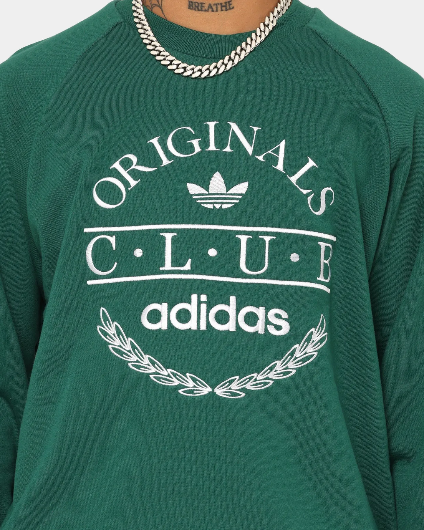 Adidas Club Sweater Collegiate Green