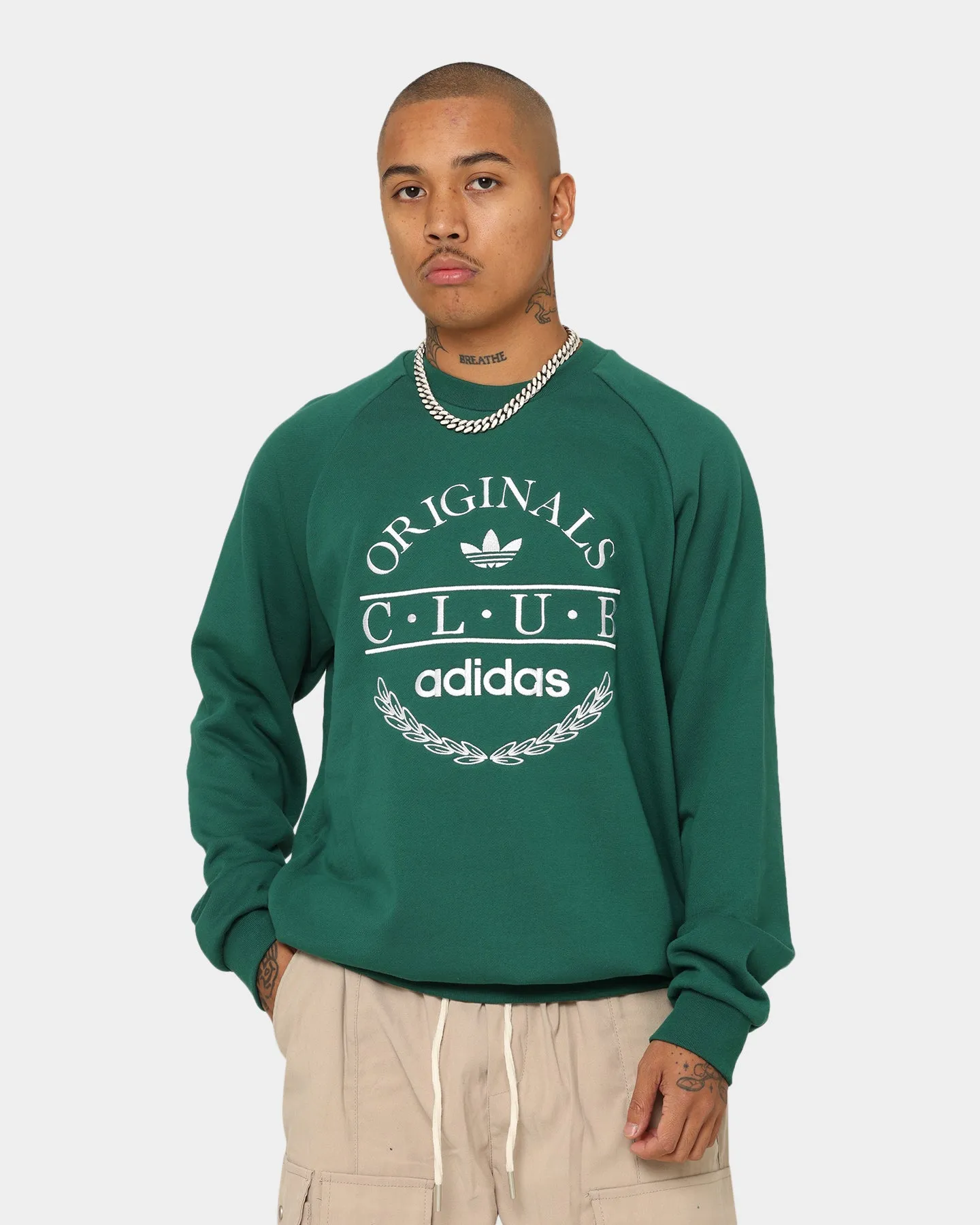 Adidas Club Sweater Collegiate Green