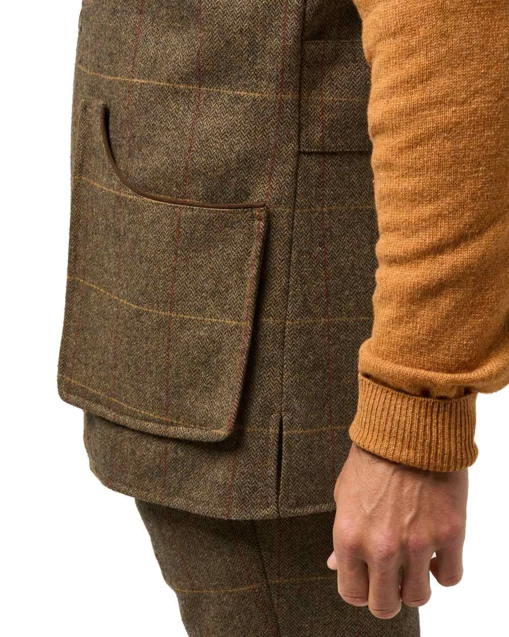 Alan Paine Combrook Tweed Shooting Waistcoat