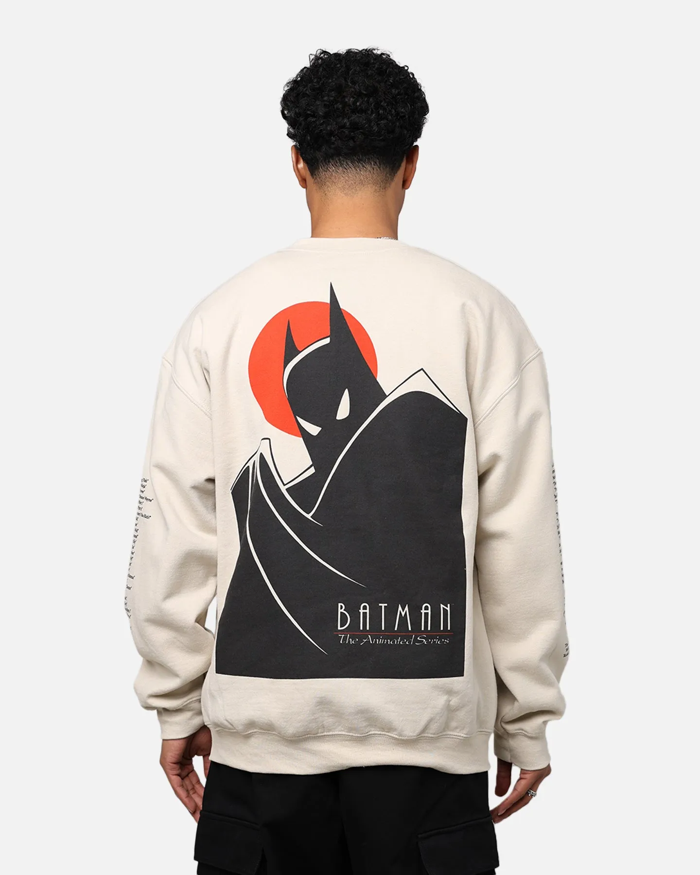 American Thrift X DC Batman The Animated Series Crewneck Sand