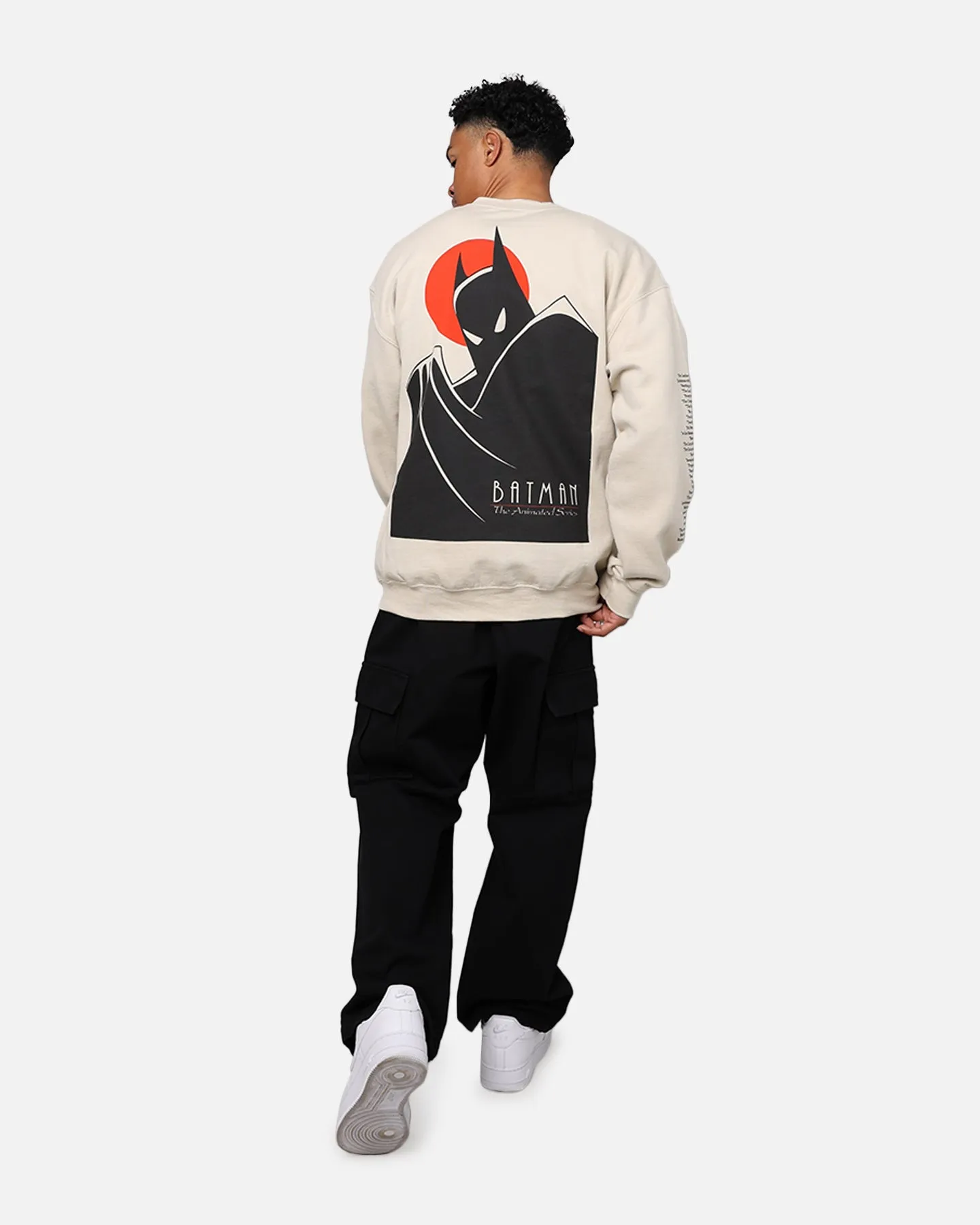 American Thrift X DC Batman The Animated Series Crewneck Sand