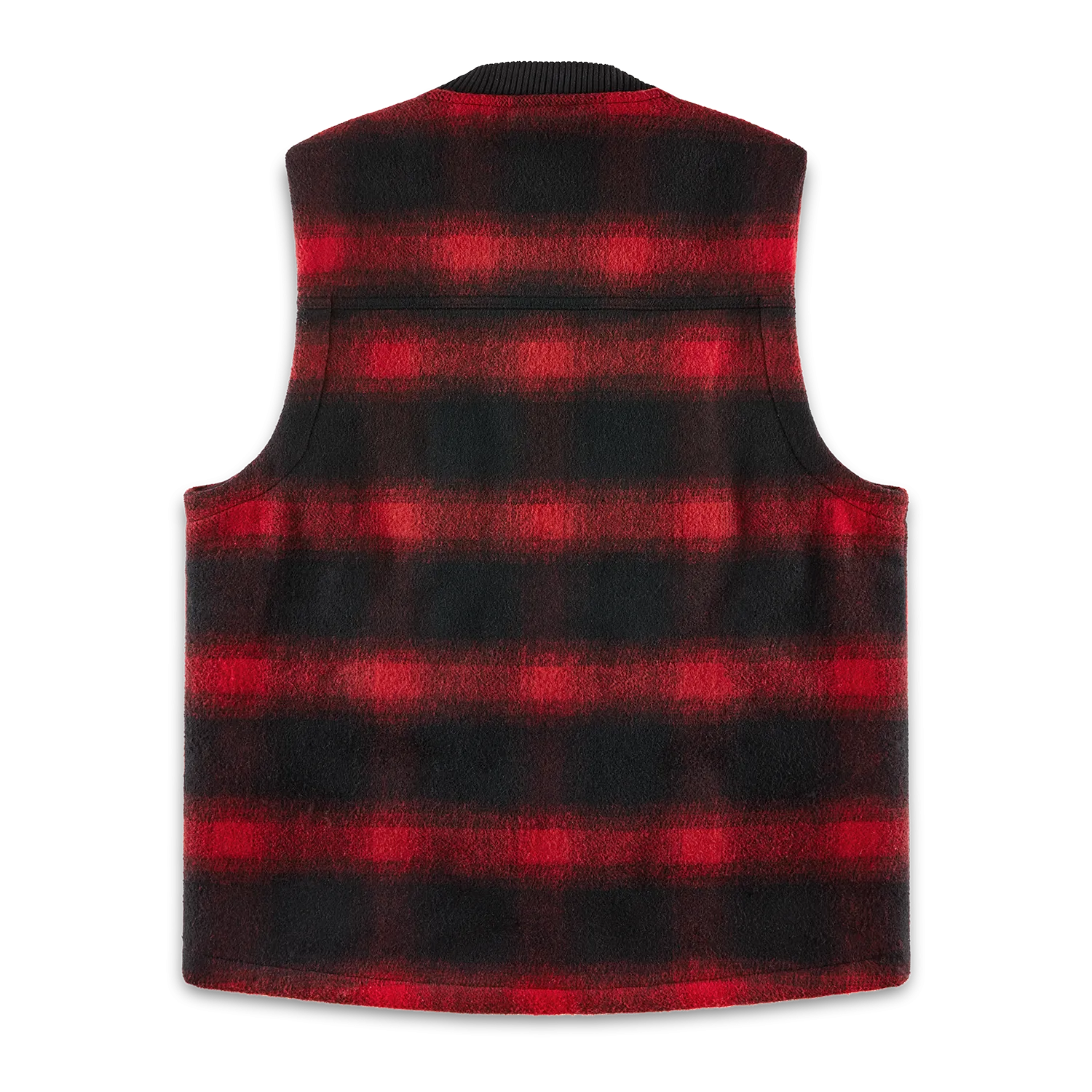 &SONS Kodiak Gilet Red Check