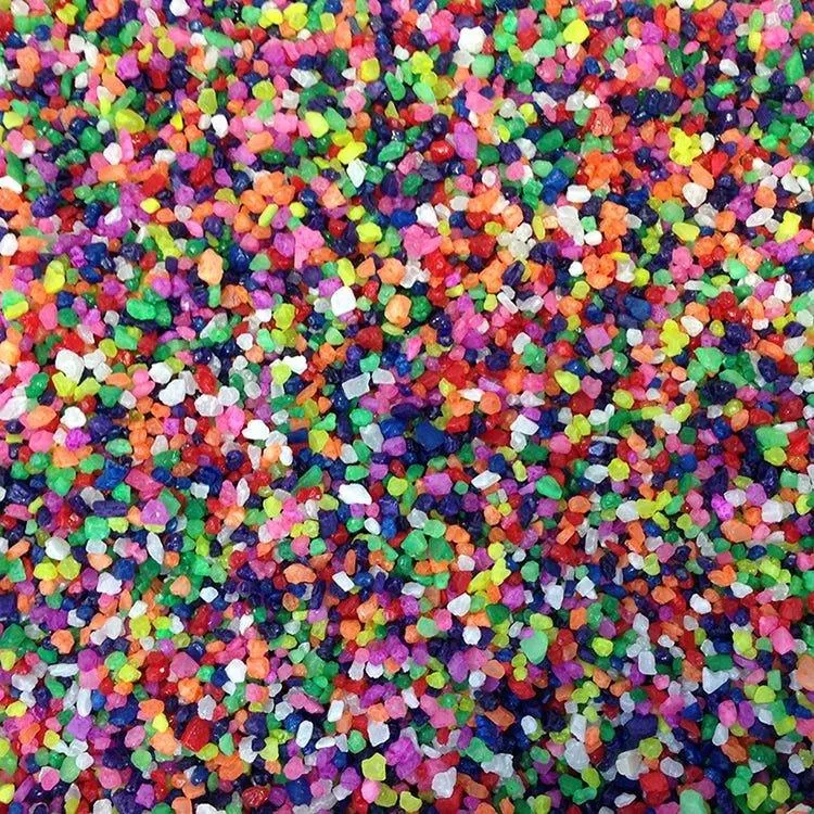 Aquarium Fish Tank Mixed Sweeties Gravel 4 - 6mm 2kg