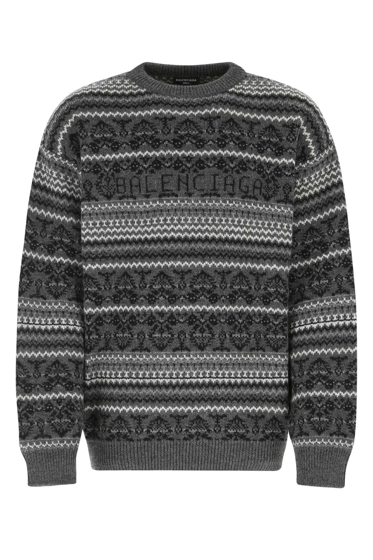 Balenciaga Fairisle Crewneck Jumper