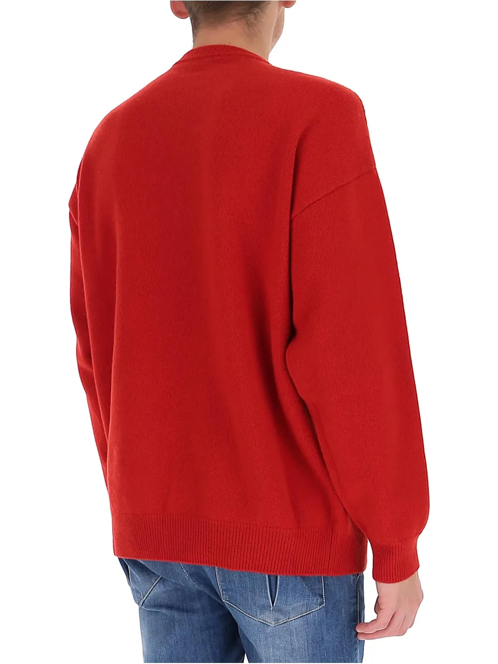 Balenciaga Logo Crewneck Knit Jumper