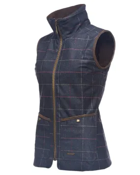 Baleno Womens Perth Printed Tweed Bodywarmer