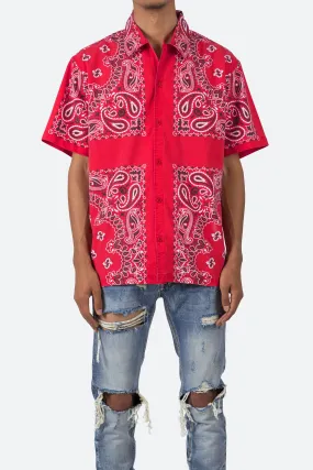 Bandana Shirt - Red