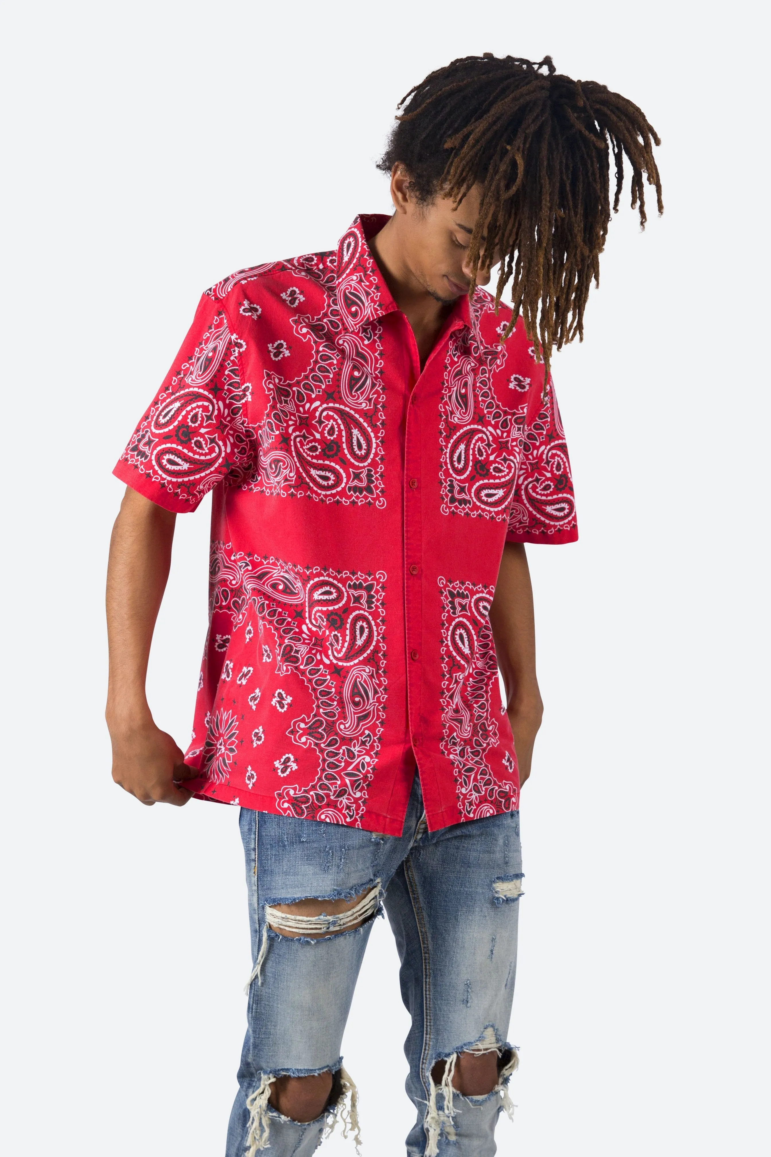 Bandana Shirt - Red