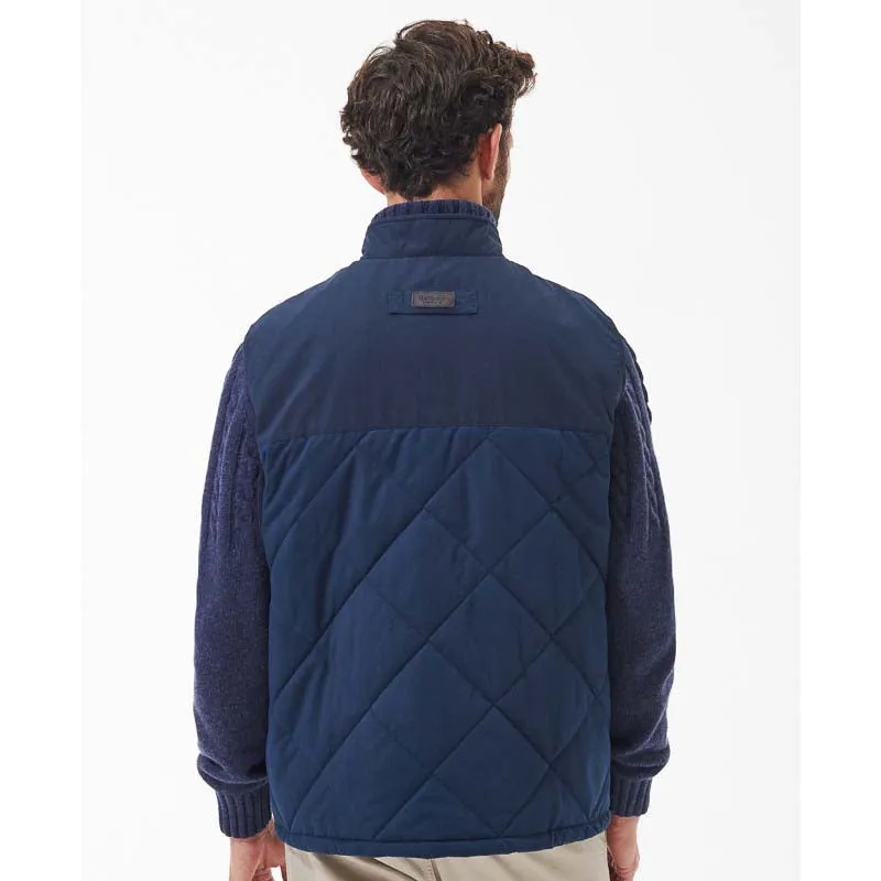 Barbour Rennison Mens Gilet - Navy