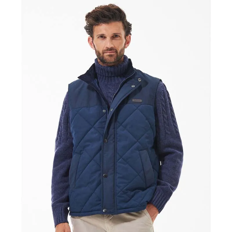 Barbour Rennison Mens Gilet - Navy