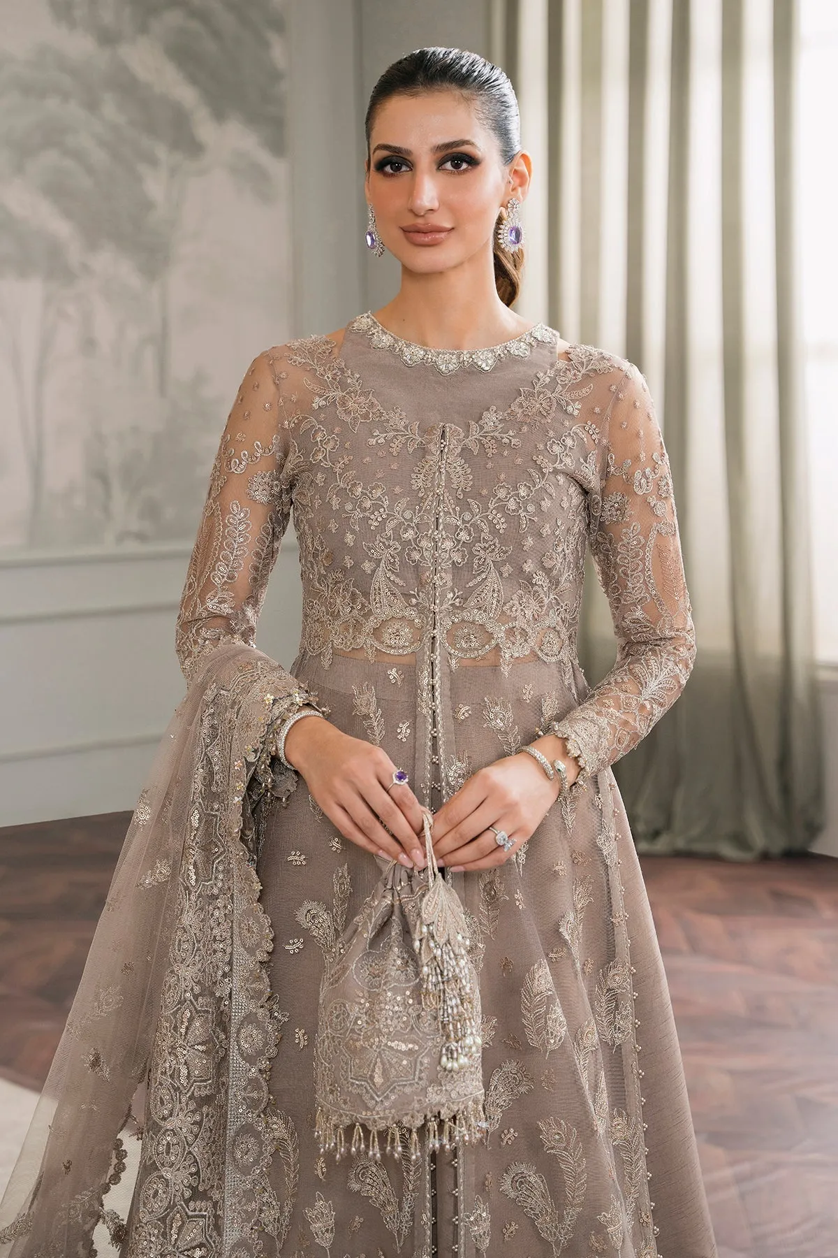 Baroque Chantelle Embroidered Luxury Formals – CH12-06