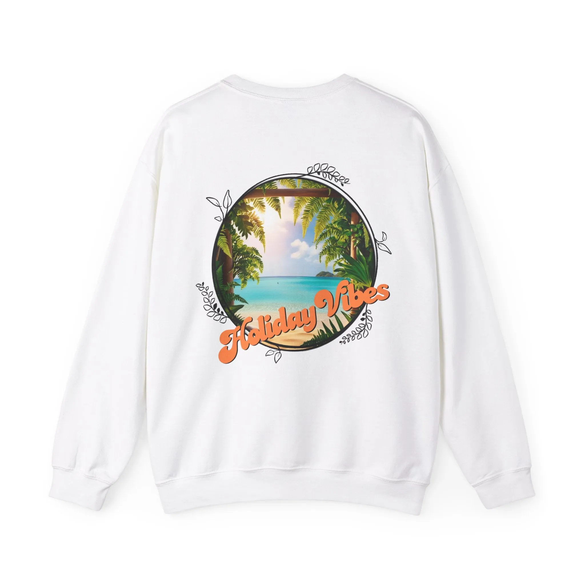 Beach Vibes Unisex Sweatshirt - Holiday Vibes Design