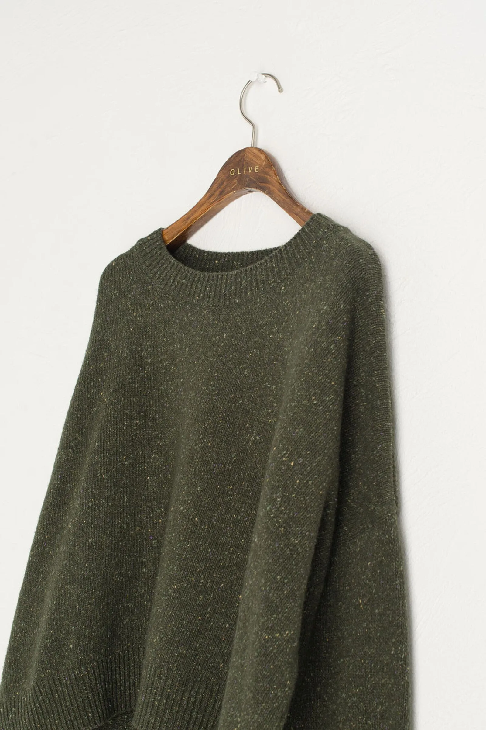 Boucle Round Neck Jumper