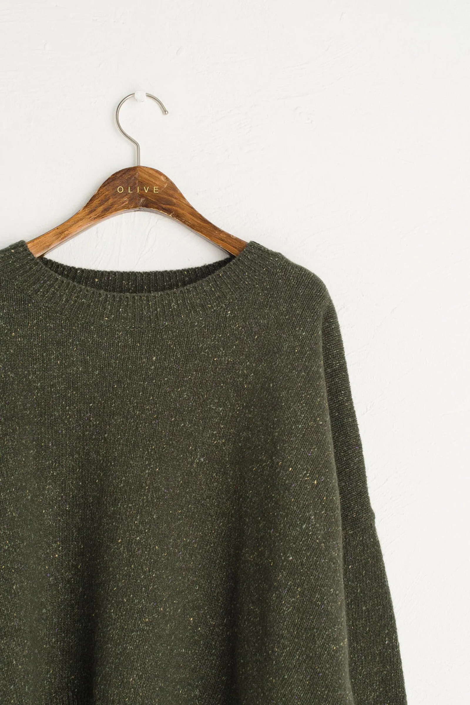 Boucle Round Neck Jumper