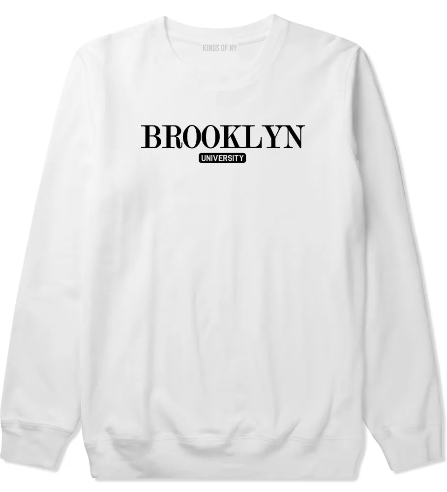 Brooklyn University New York Mens Crewneck Sweatshirt