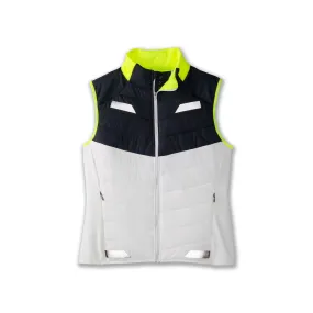 Brooks | Women's Run Visible Insulated Vest - White