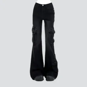 Cargo women's black jeans