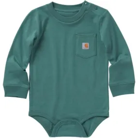 CARHARTT INFANT LONGSLEEVE POCKET BODYSUIT - CA6306