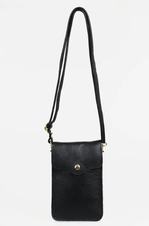 Cádiz Leather Cross Body Phone Bag