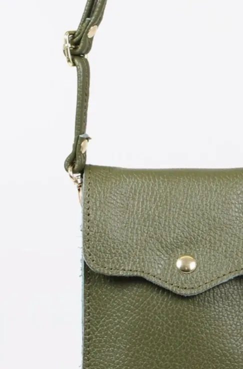 Cádiz Leather Cross Body Phone Bag