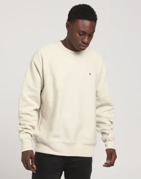 Champion Rev Weave Crew Cocoa Butter