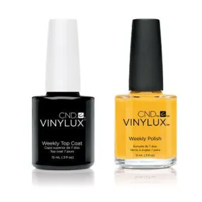 CND - Vinylux Topcoat & Banana Clips 0.5 oz - #239