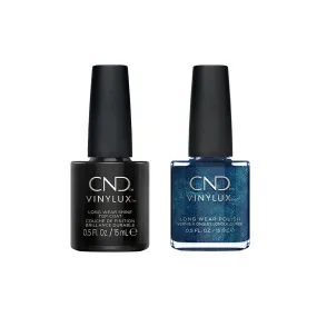 CND - Vinylux Topcoat & Peacock Plume 0.5 oz - #199