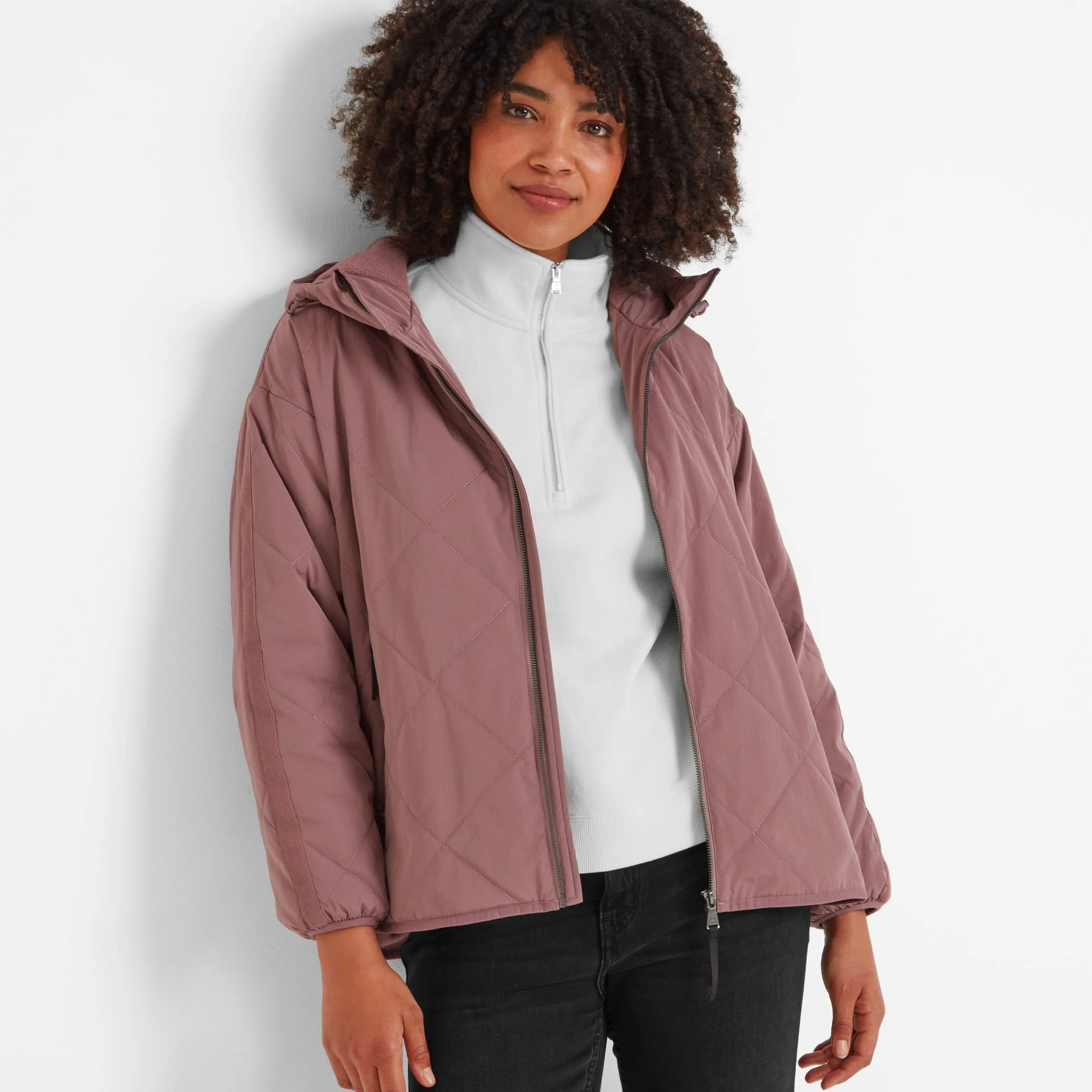 Corlae Womens Jacket - Mauve