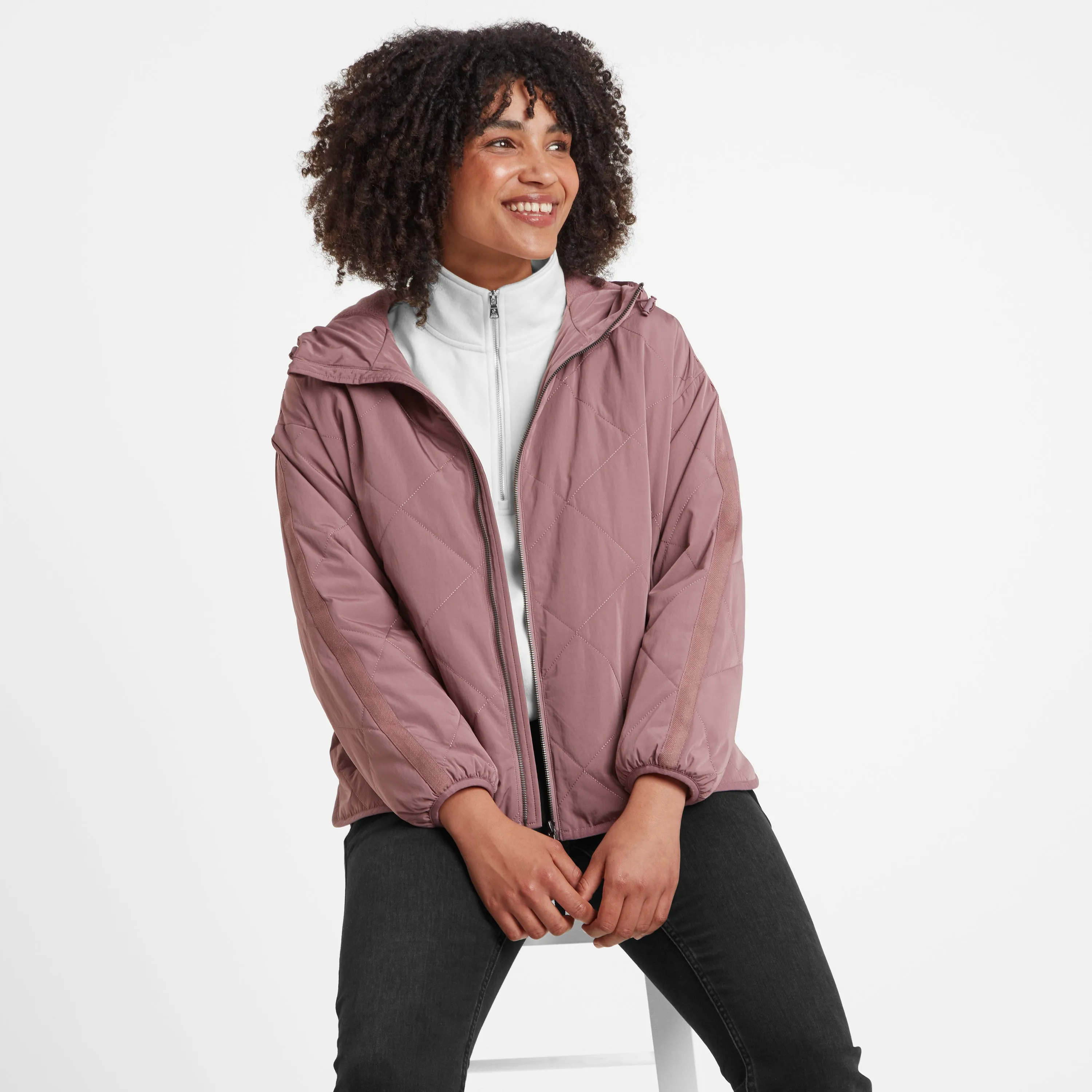 Corlae Womens Jacket - Mauve