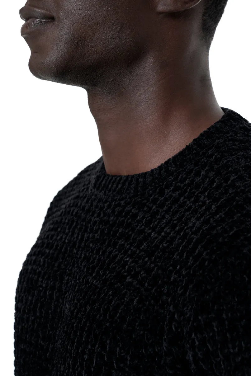 Crew Neck Jumper _ 146671 _ Black