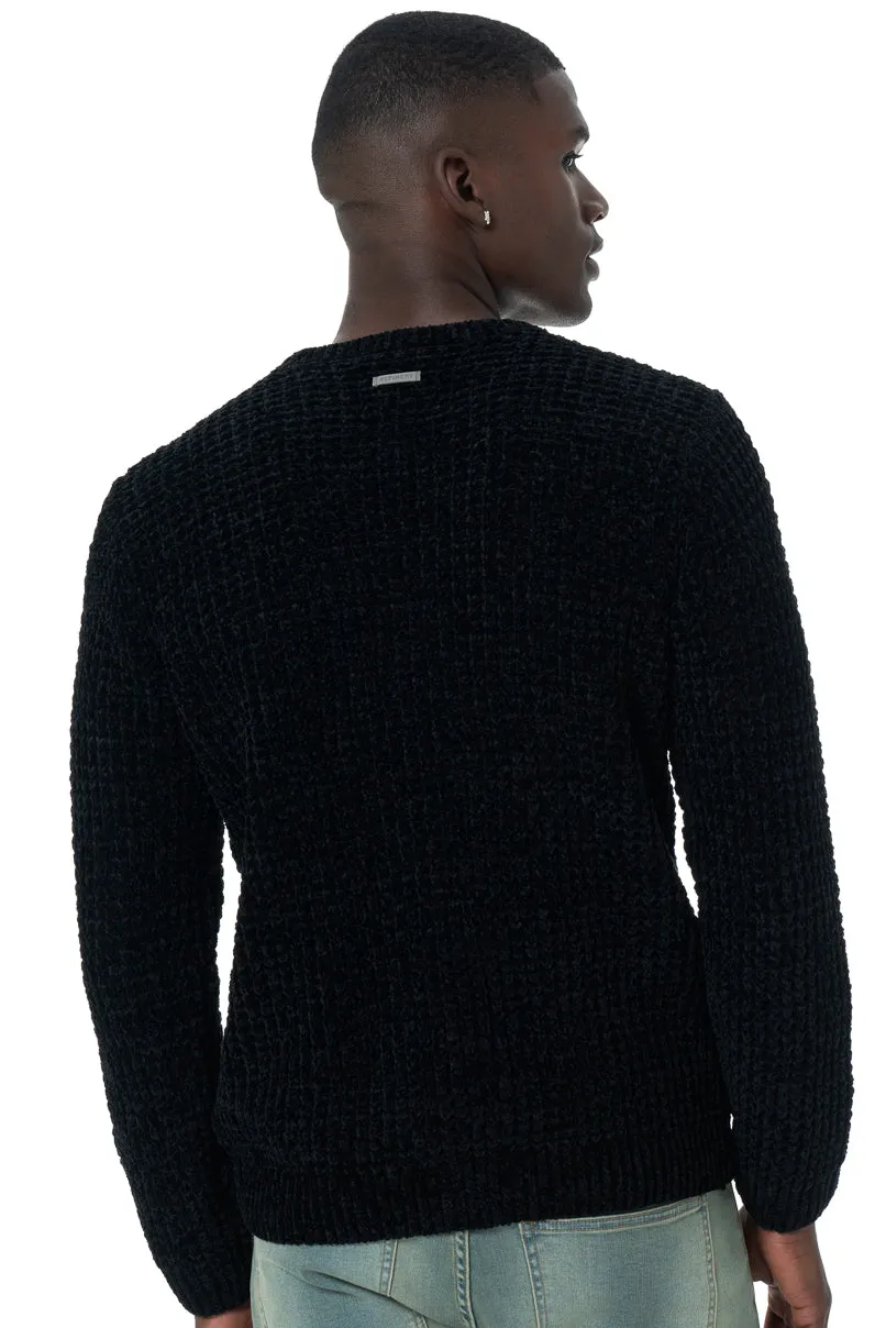 Crew Neck Jumper _ 146671 _ Black