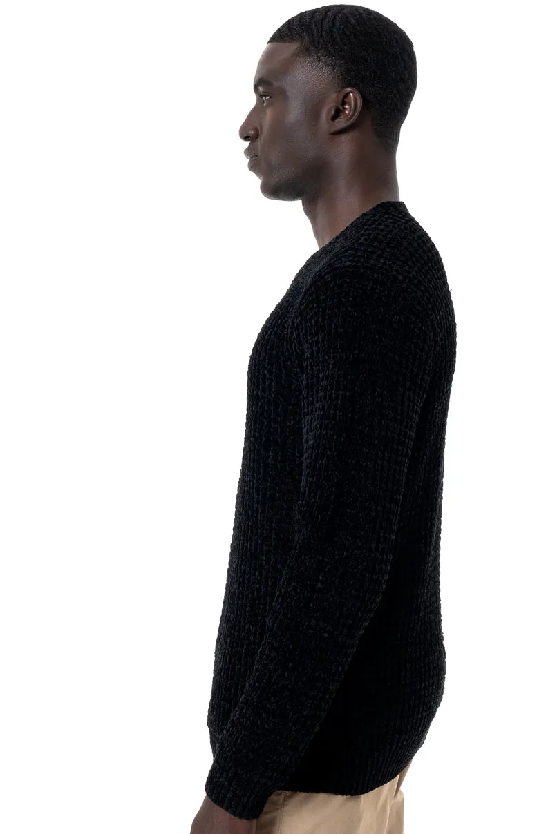 Crew Neck Jumper _ 146671 _ Black