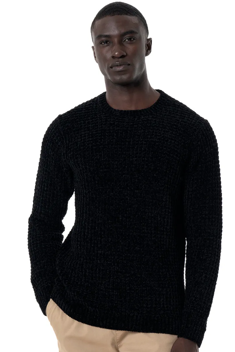 Crew Neck Jumper _ 146671 _ Black