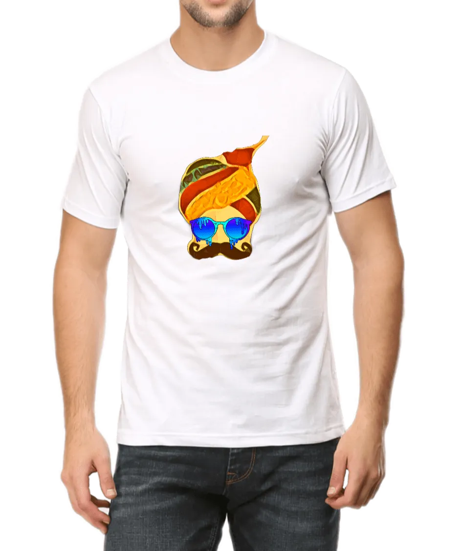 Desi Dude Men's Funky T Shirt D06