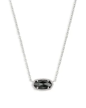 Elisa Signature Pendant in Rhodium