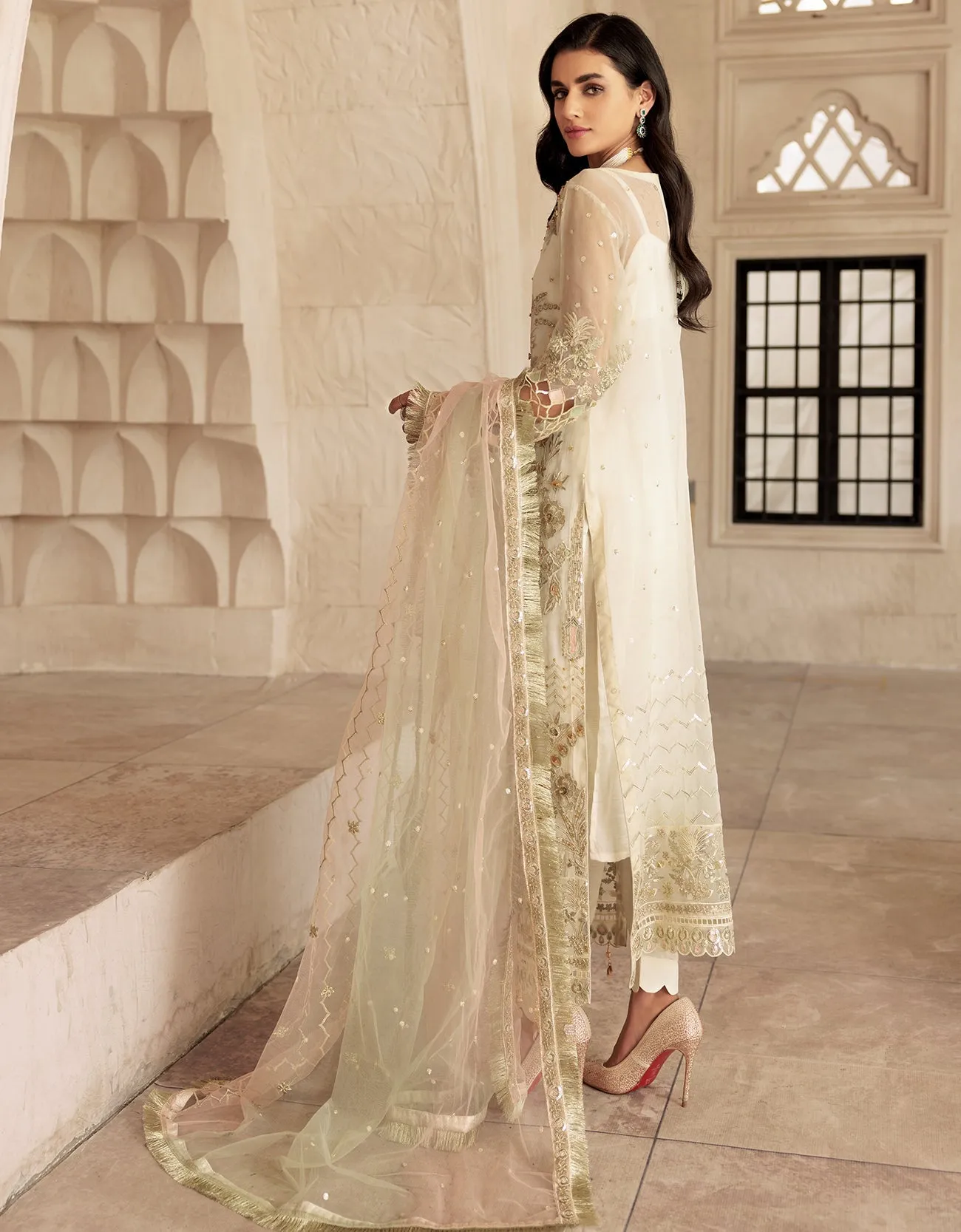 Emaan Adeel Le Festa Edit Chiffon Collection Vol-5  – LF-508