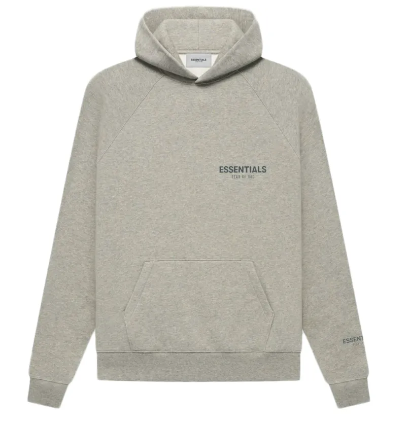 Fear Of God x Essentials Core Collection Hoodie Dark Heather Oatmeal (FW21)