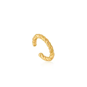 Gold Rope Ear Cuff