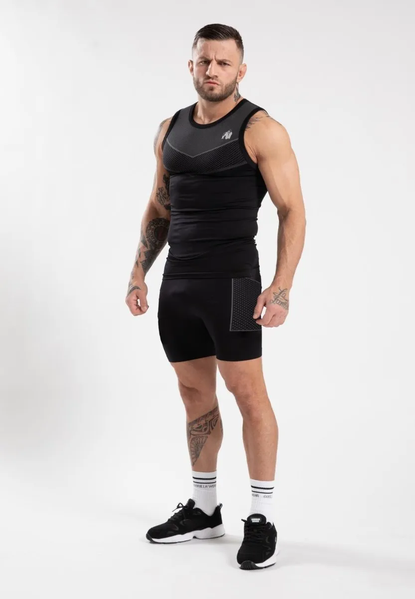 Gorilla Wear Norton Seamless Tank Top - Black