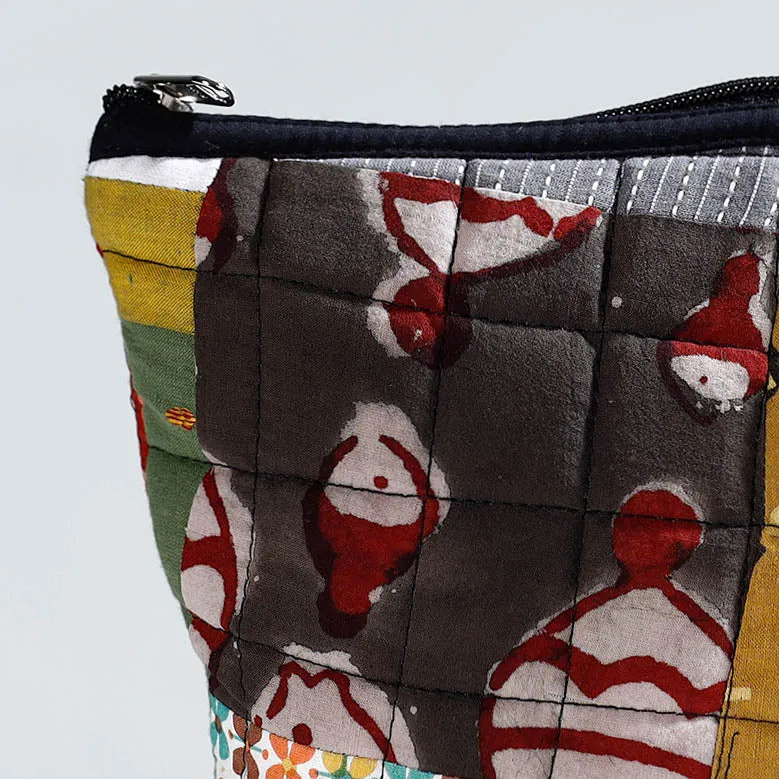 Handmade Quilted Patchwork Utility Pouch 09