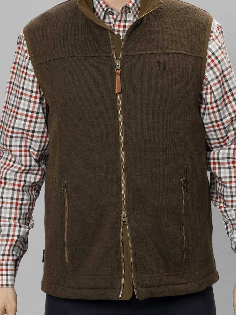 HARKILA Sandhem Pro Wool Fleece Gilet - Mens - Forest Green