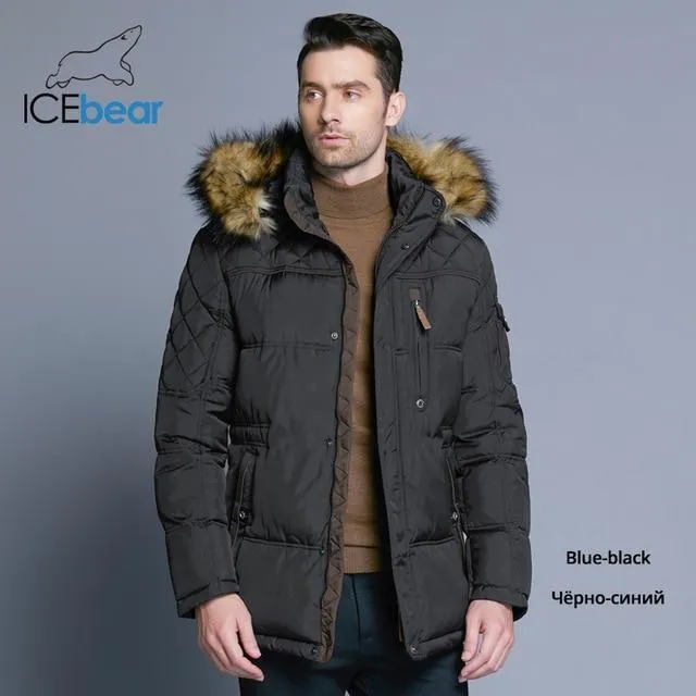 ICEbear 2019 Fashion Winter New Jacket Men Warm Coat Fashion