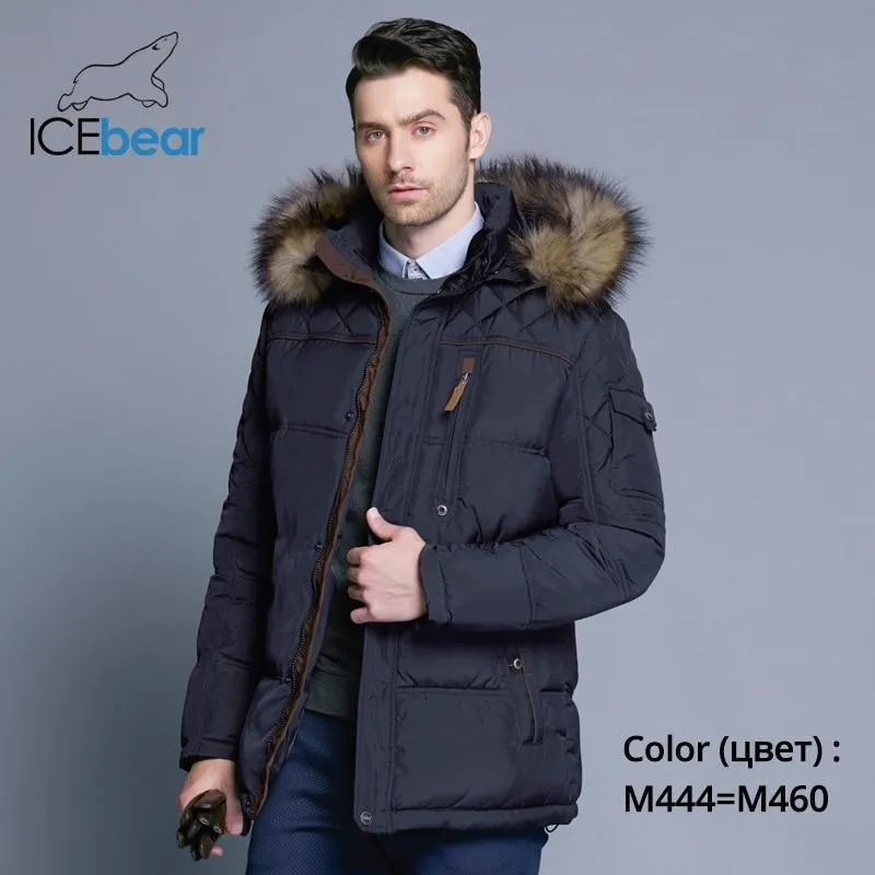 ICEbear 2019 Fashion Winter New Jacket Men Warm Coat Fashion