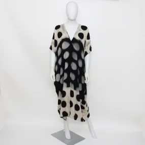 Inverse Polka Dot Maxi