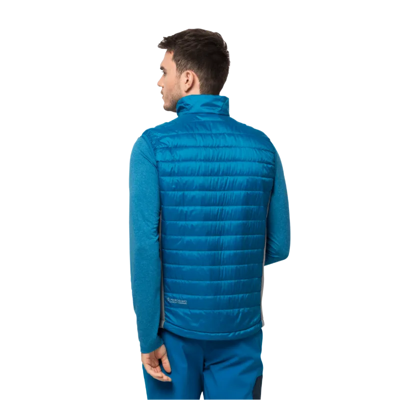 Jack Wolfskin Men's Routeburn Insulated Gilet - Pacific Blue