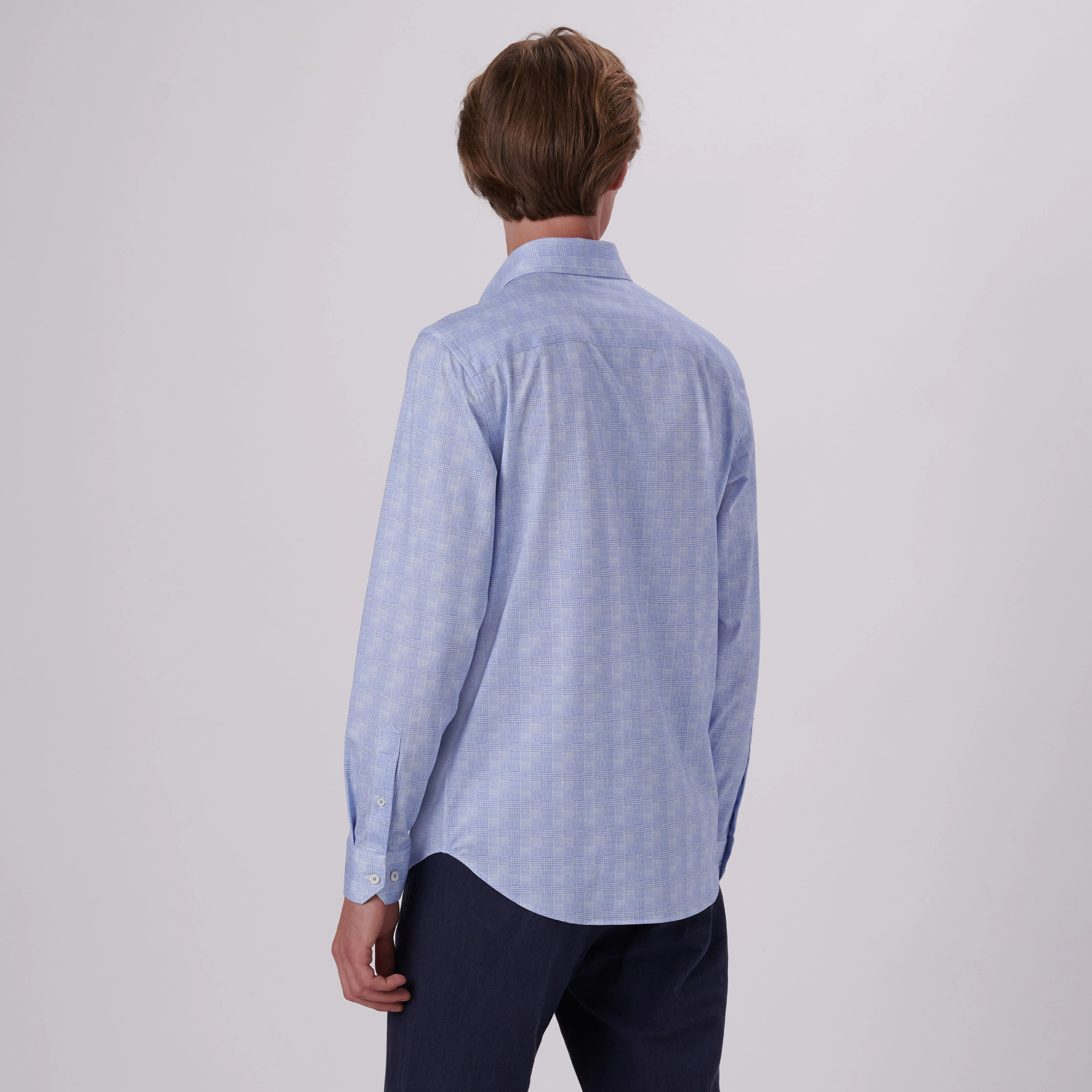 James Glen Check Print OoohCotton Shirt