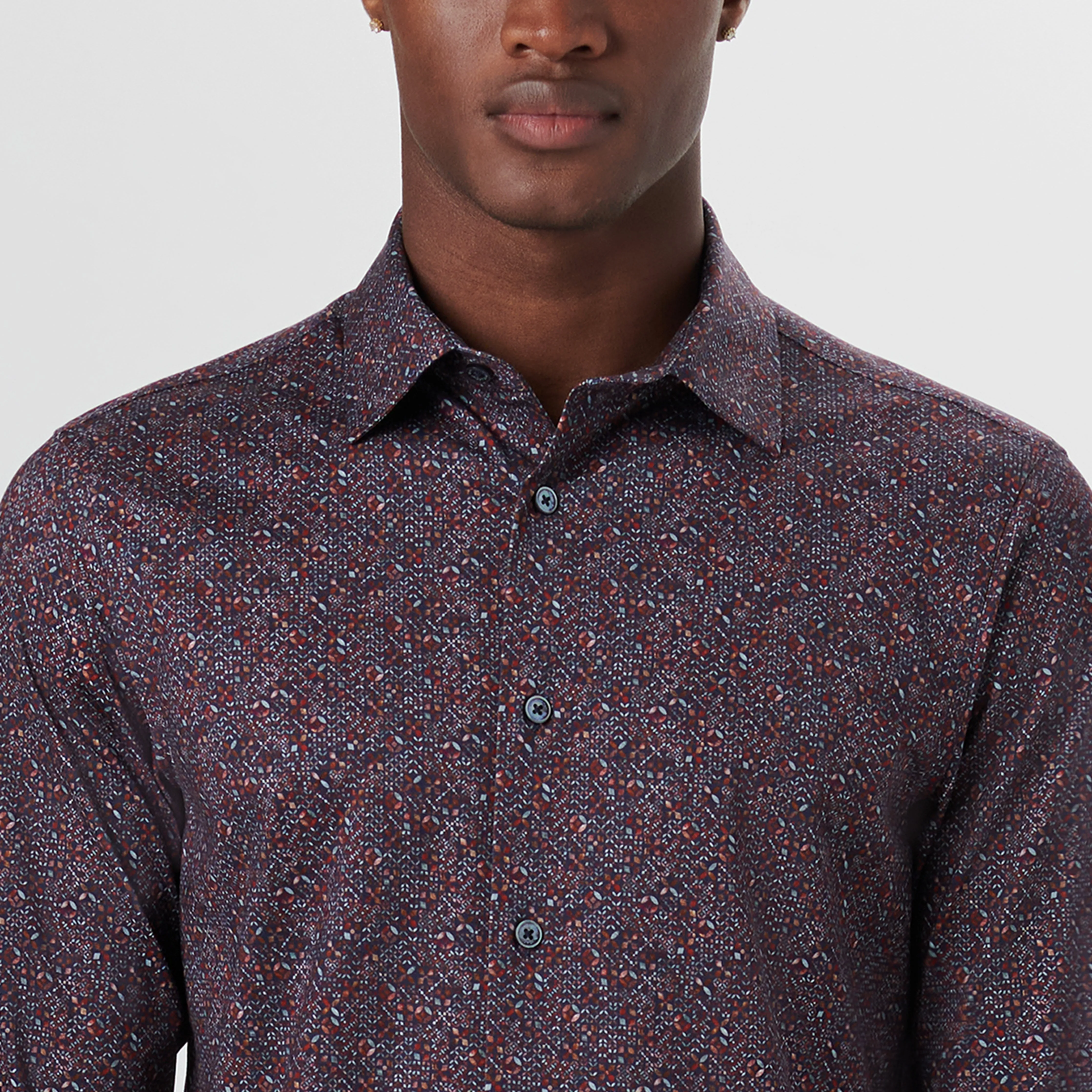 JAMES Mosaic Print OoohCotton Shirt