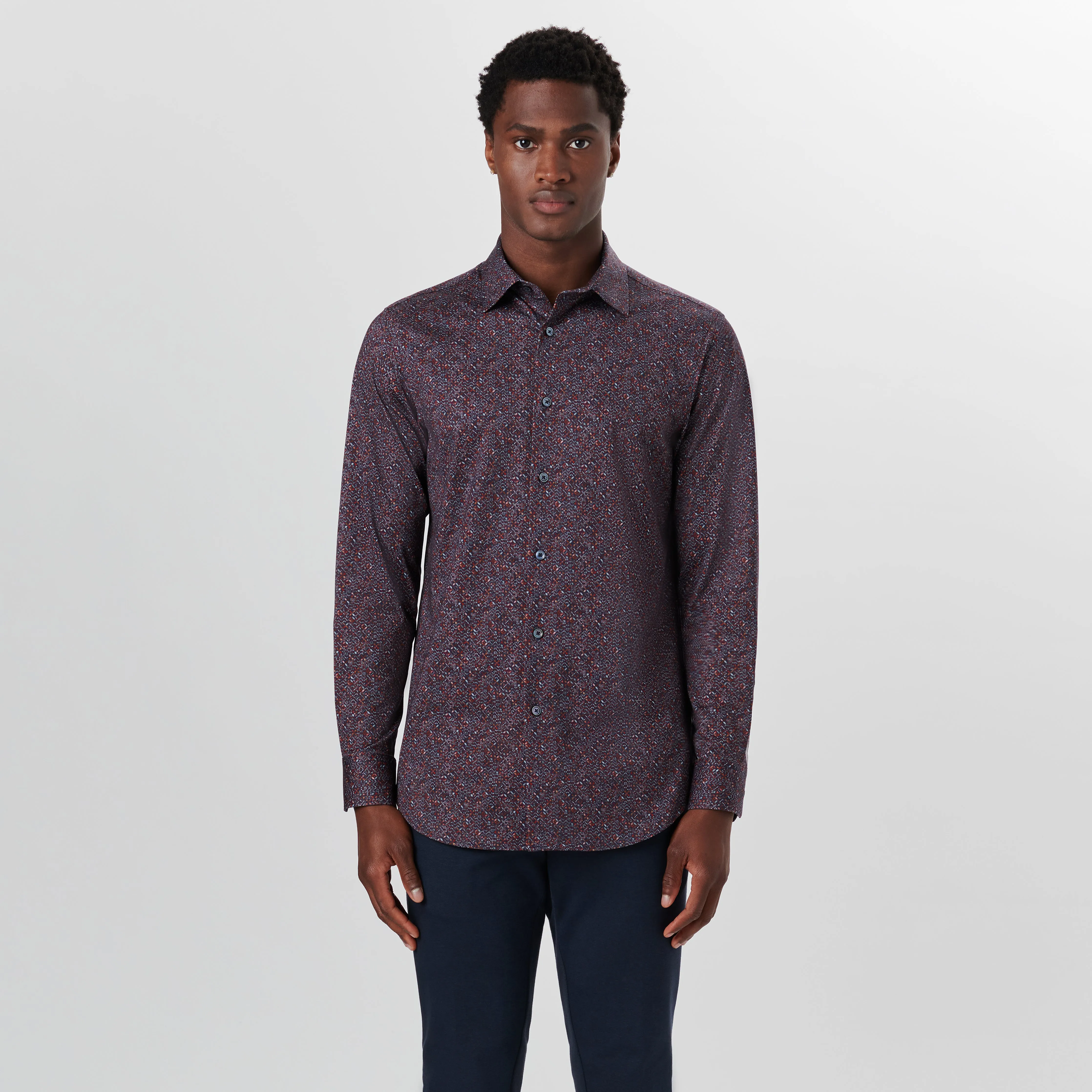 JAMES Mosaic Print OoohCotton Shirt